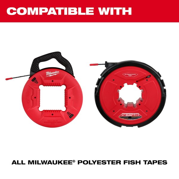 Replacement Flexible Metal Leader for Polyester Fish Tape (4 pk)