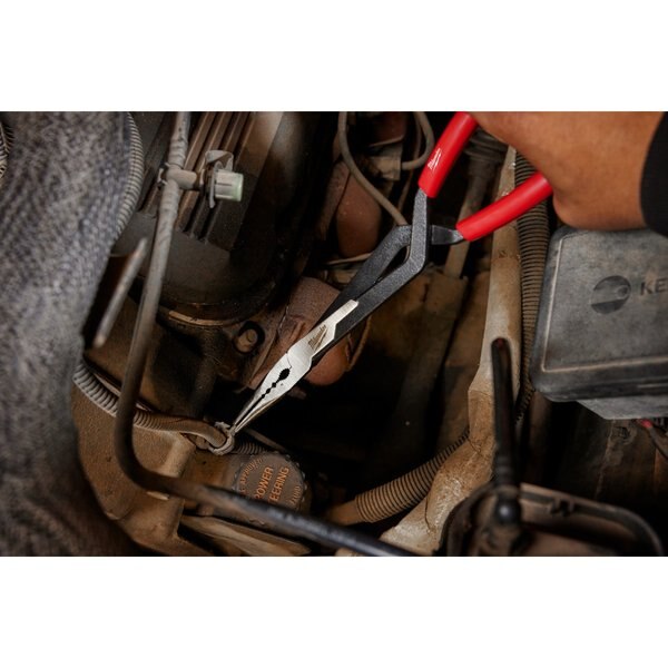 13 in. Long Reach 45-Degree Nose Pliers