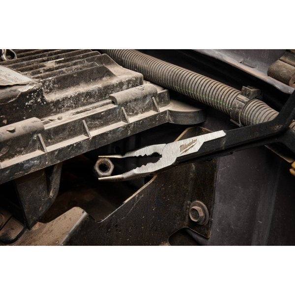 13 in. Long Reach 45-Degree Nose Pliers