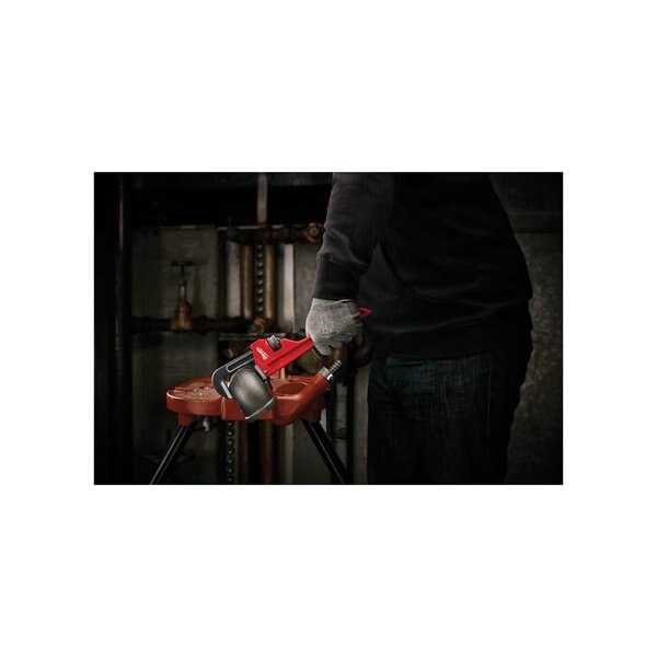 10 in L 1 1/2 in Cap. Alloy Steel Straight Pipe Wrench