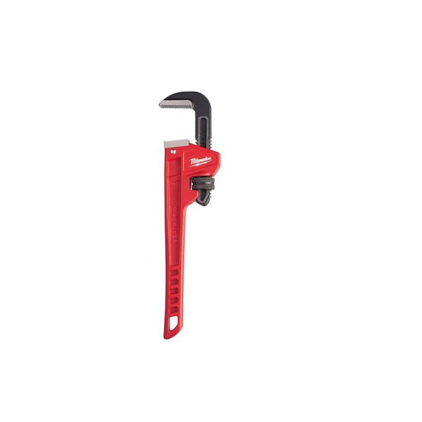 12 in L 2 in Cap. Alloy Steel Straight Pipe Wrench