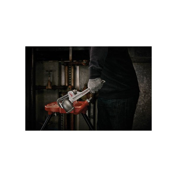 12 in L 2 in Cap. Aluminum Straight Pipe Wrench
