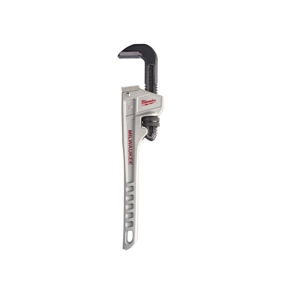 14 in L 2 in Cap. Aluminum Straight Pipe Wrench