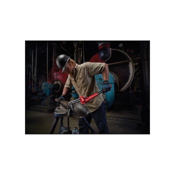 24 in L 2 1/2 in Cap. Alloy Steel Straight Pipe Wrench