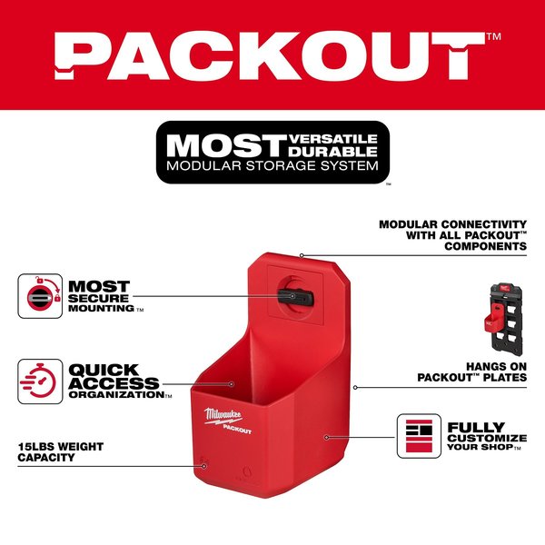 Organizer Cup for PACKOUT Wall-Mounted Storage