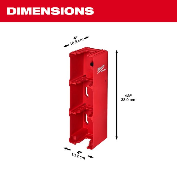 M18 Battery Rack for PACKOUT Wall-Mounted Storage