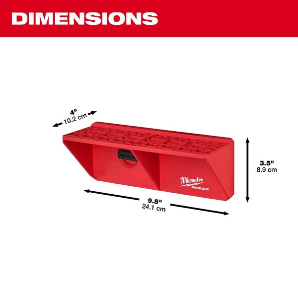 Screwdriver Rack for PACKOUT Wall-Mounted Storage