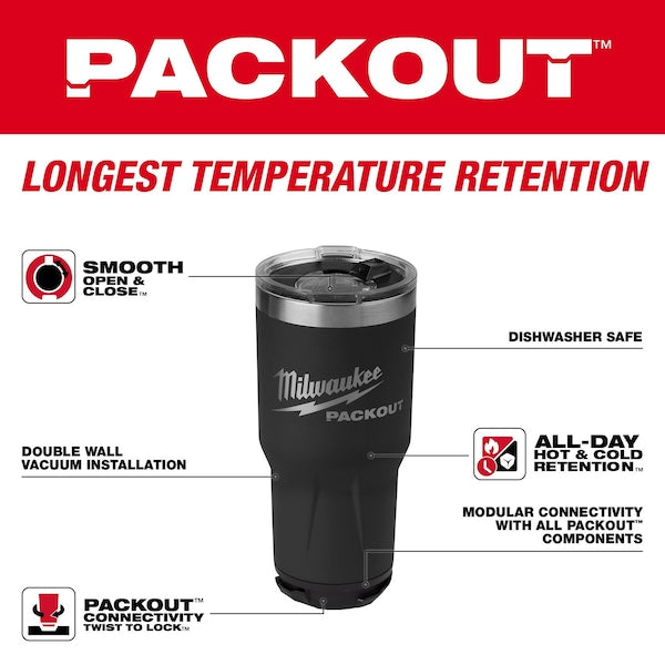 PACKOUT 30oz Tumbler - Black