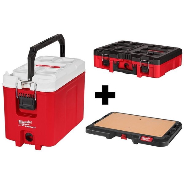 Compact Cooler, Case W/Insert, Work Top