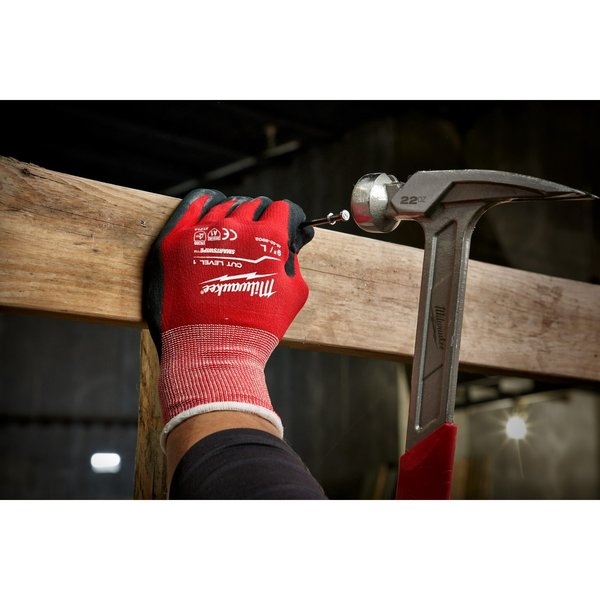 Cut Level 1 Nitrile Dipped Gloves - 2X-Large (12 Pairs)