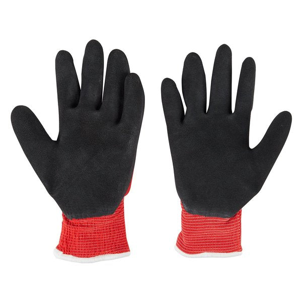 Level 1 Cut Resistant Latex Dipped Insulated Winter Gloves - Medium