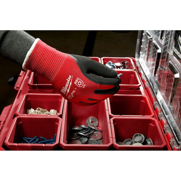 Level 1 Cut Resistant Latex Dipped Insulated Winter Gloves - Large
