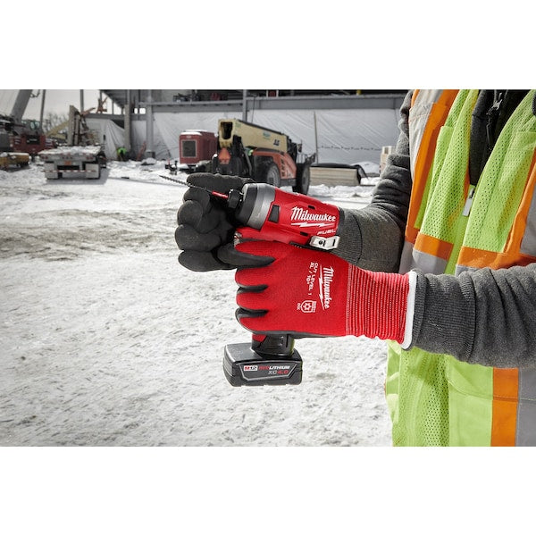 Level 1 Cut Resistant Latex Dipped Insulated Winter Gloves - X-Large (12 pair)