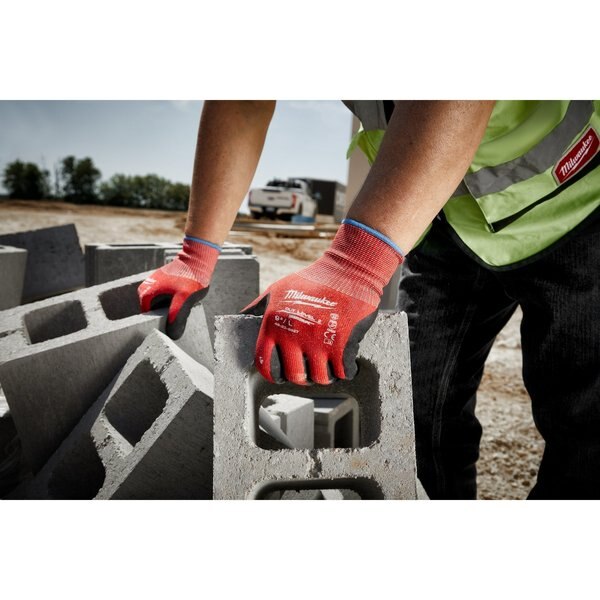 Level 2 Cut Resistant Nitrile Dipped Gloves - Small (12 pair)