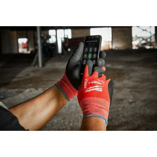 Level 2 Cut Resistant Nitrile Dipped Gloves - Small