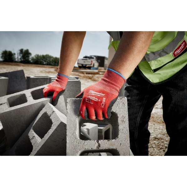 Level 2 Cut Resistant Nitrile Dipped Gloves - 2X-Large