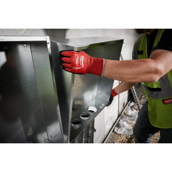 Level 4 Cut Resistant Nitrile Dipped Gloves - Small (12 pair)