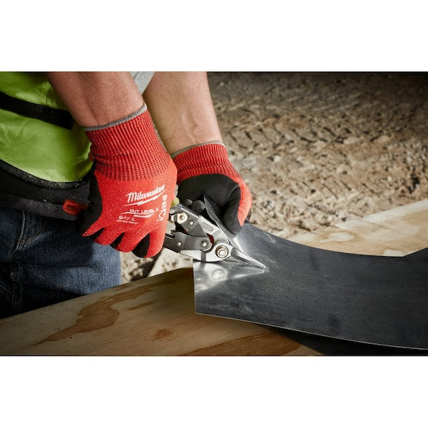 Level 4 Cut Resistant Nitrile Dipped Gloves - Medium (12 pair)