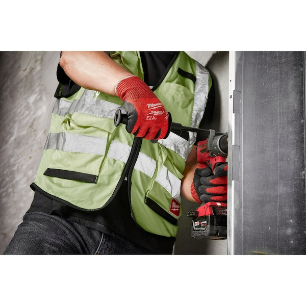 Level 4 Cut Resistant Nitrile Dipped Gloves - Medium (12 pair)