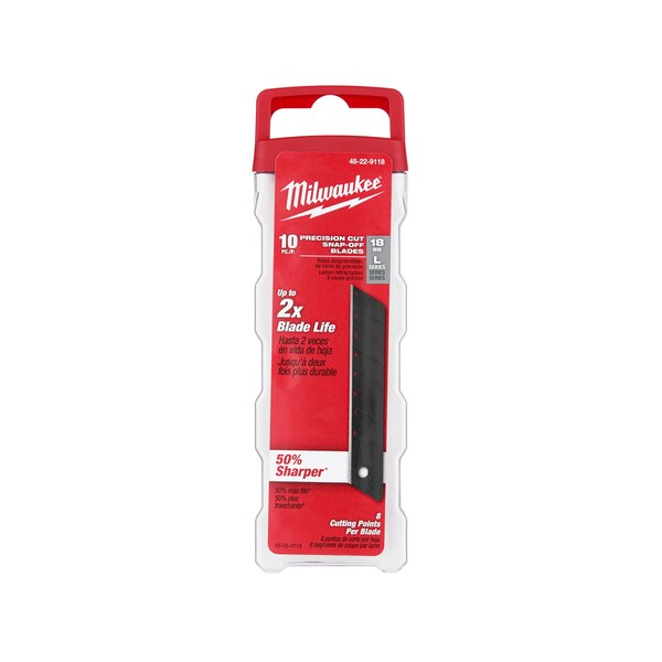 18mm Precision Snap Blades (10 PK)