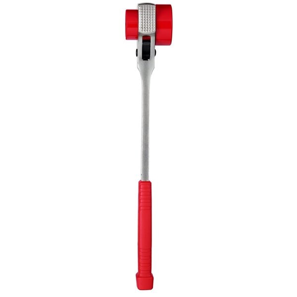 Lineman's High Leverage Ratcheting Wrench with Milled Strike Face