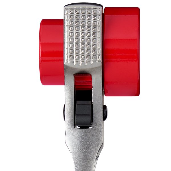 Lineman's High Leverage Ratcheting Wrench with Milled Strike Face