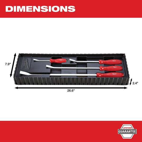 4 pc. Pry Bar Set