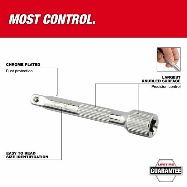 4 pc. 1/4 in. Drive Extension Set