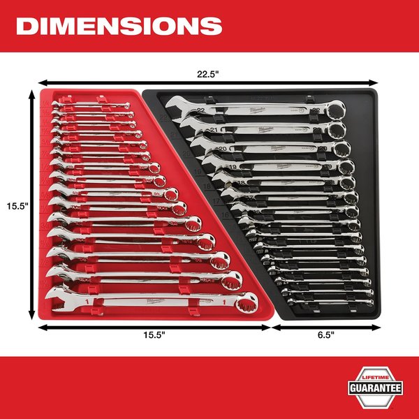15 pc. SAE Combination Wrench Set