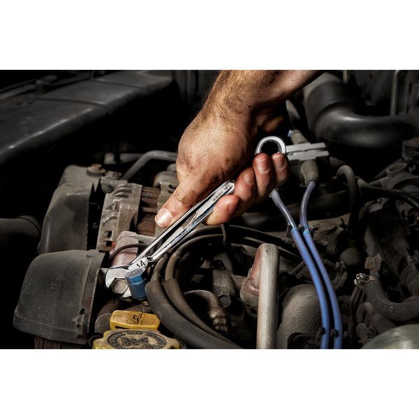 Metric Ratcheting Combination Wrench Set, 7-Piece