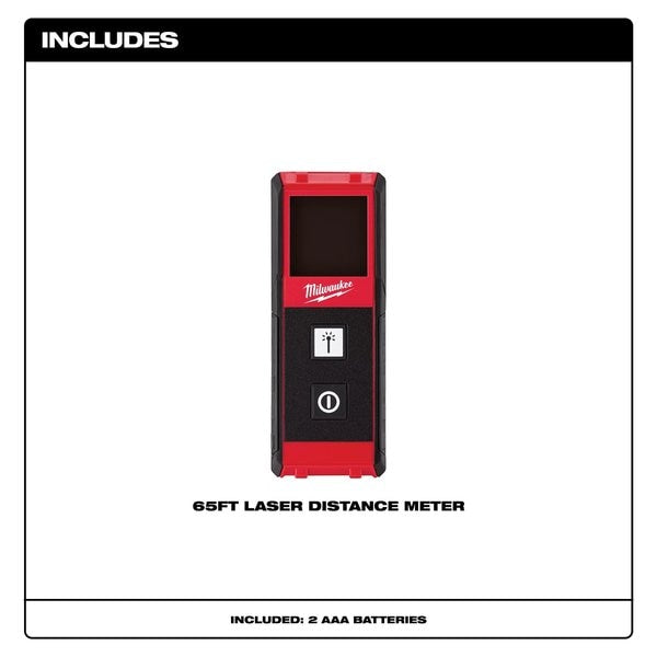 65' Laser Distance Meter