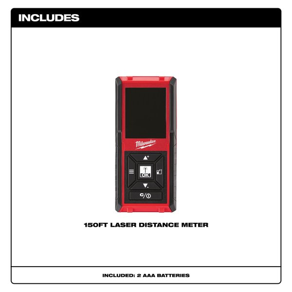150' Laser Distance Meter