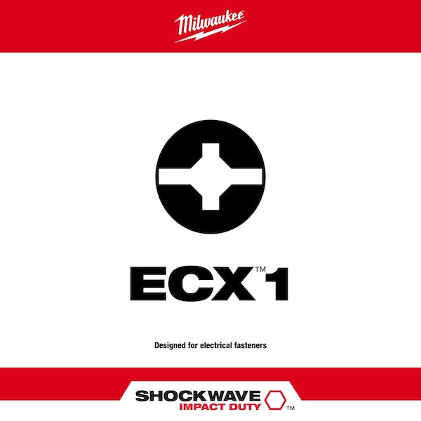 SHOCKWAVE Impact ECX 1 Insert Bits (25PK)