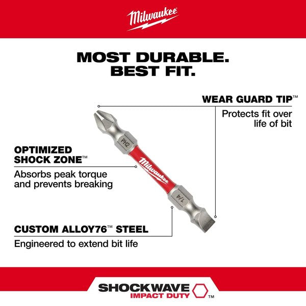 SHOCKWAVE T20/T25 ImpactÂ Double Ended Bit
