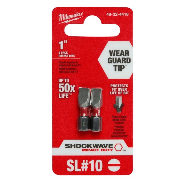Shockwave Impact Slotted 1/4