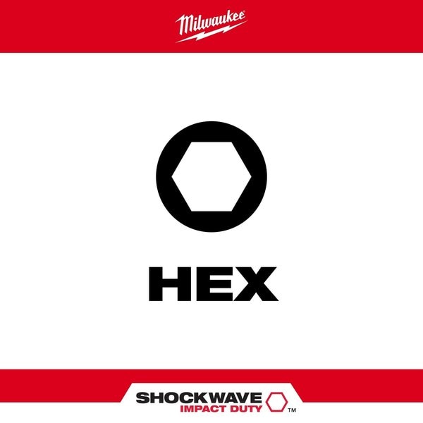 SHOCKWAVE Impact Hex Insert Bit Set -9PC