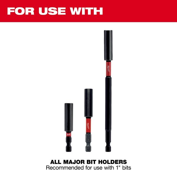 SHOCKWAVE Impact Square Recess #1 Insert Bits (5 PK)