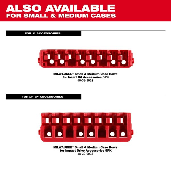 Customizable Small Compact Case for Impact Driver Accessories