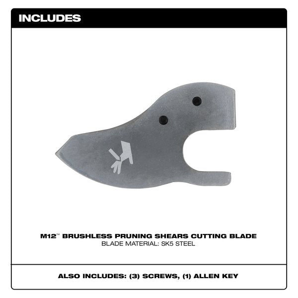 Replacement Blade for M12 Brushless Pruning Shears