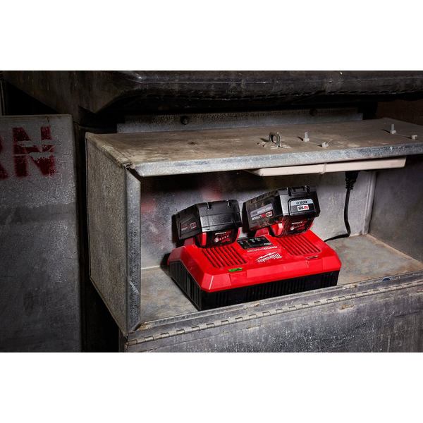 M18 Dual Bay Simultaneous Rapid Battery Charger