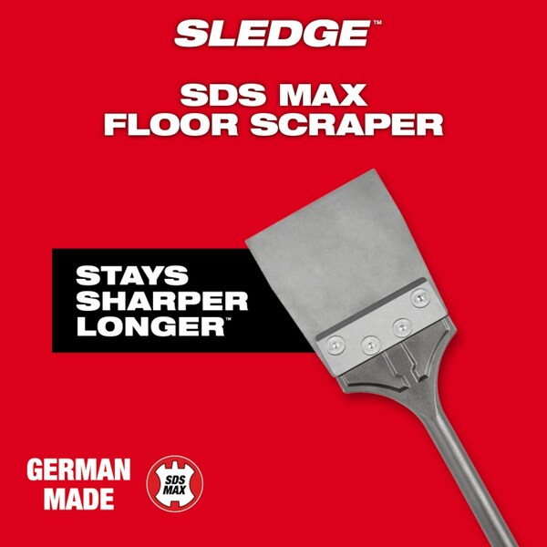 SDS-MAX SLEDGE Floor Scraper