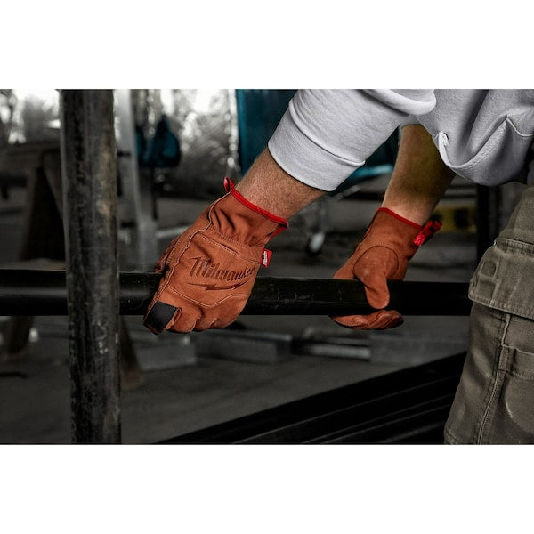 Goatskin Leather Gloves - M