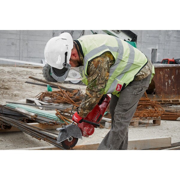 Full Brim Yellow Full Brim Hard Hat w/6pt Ratcheting Suspension - Type 1, Class E, Type 1, Class E