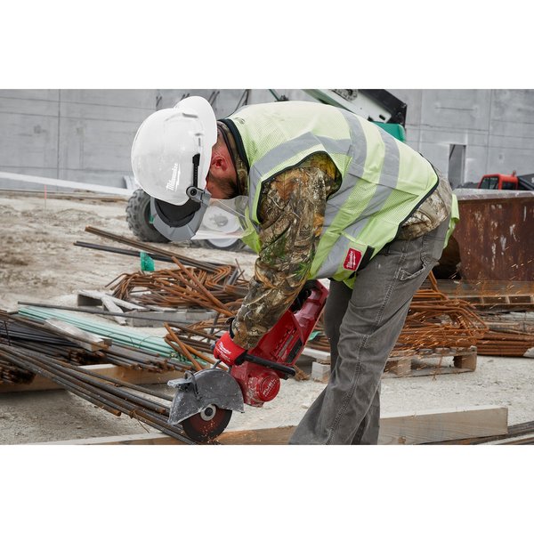 Full Brim White Full Brim Vented Hard Hat w/6pt Ratcheting Suspension - Type 1, Class C