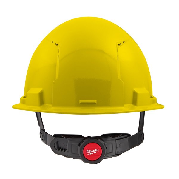 Front Brim Yellow Front Brim Vented Hard Hat w/6pt Ratcheting Suspension - Type 1, Class C