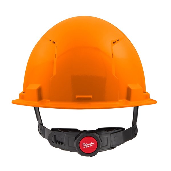 Front Brim Orange Front Brim Vented Hard Hat w/6pt Ratcheting Suspension - Type 1, Class C