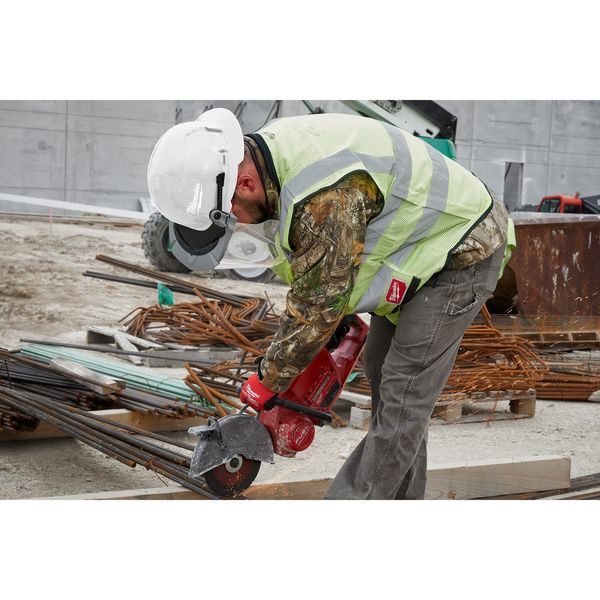 Full Brim Orange Full Brim Vented Hard Hat w/6pt Ratcheting Suspension - Type 1, Class C
