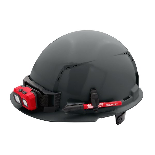 Front Brim Gray Front Brim Vented Hard Hat w/6pt Ratcheting Suspension - Type 1, Class C