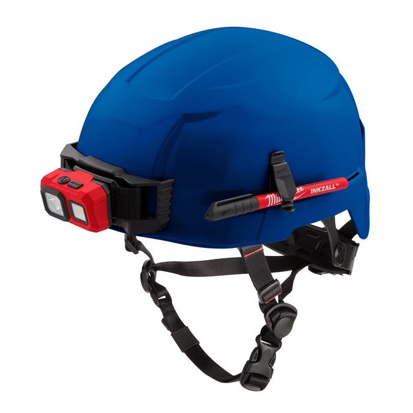 Climbing Blue Safety Helmet - Type 2, Class E, Type 2, Class E