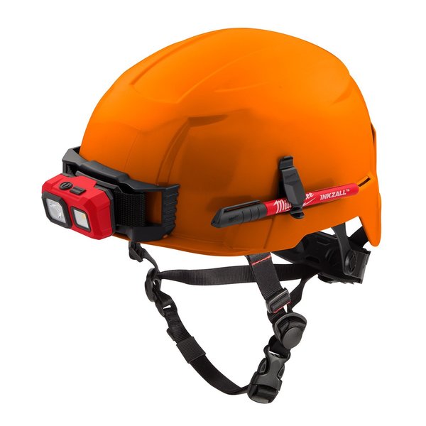 Climbing Orange Safety Helmet - Type 2, Class E, Type 2, Class E